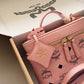 DEM300 New arrive fashion Makeup bag pink brown bag for woman beautiful gift to choose gift 19*12cm