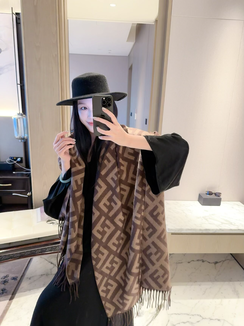 FEM35 new arrive  Hot sale brown color fashion beautiful  scarf  for woman gift  to choose 60x180cm