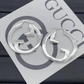 GEM232 earing for women  men charm Couple Jewelry 4cm