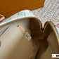 LEM517 New arrive fashion white brown bag for woman hands bag beautiful gift to choose gift 27*19cm