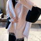 LEM653 new arrive  Hot sale black pink color fashion beautiful  scarf  for woman gift  to choose
