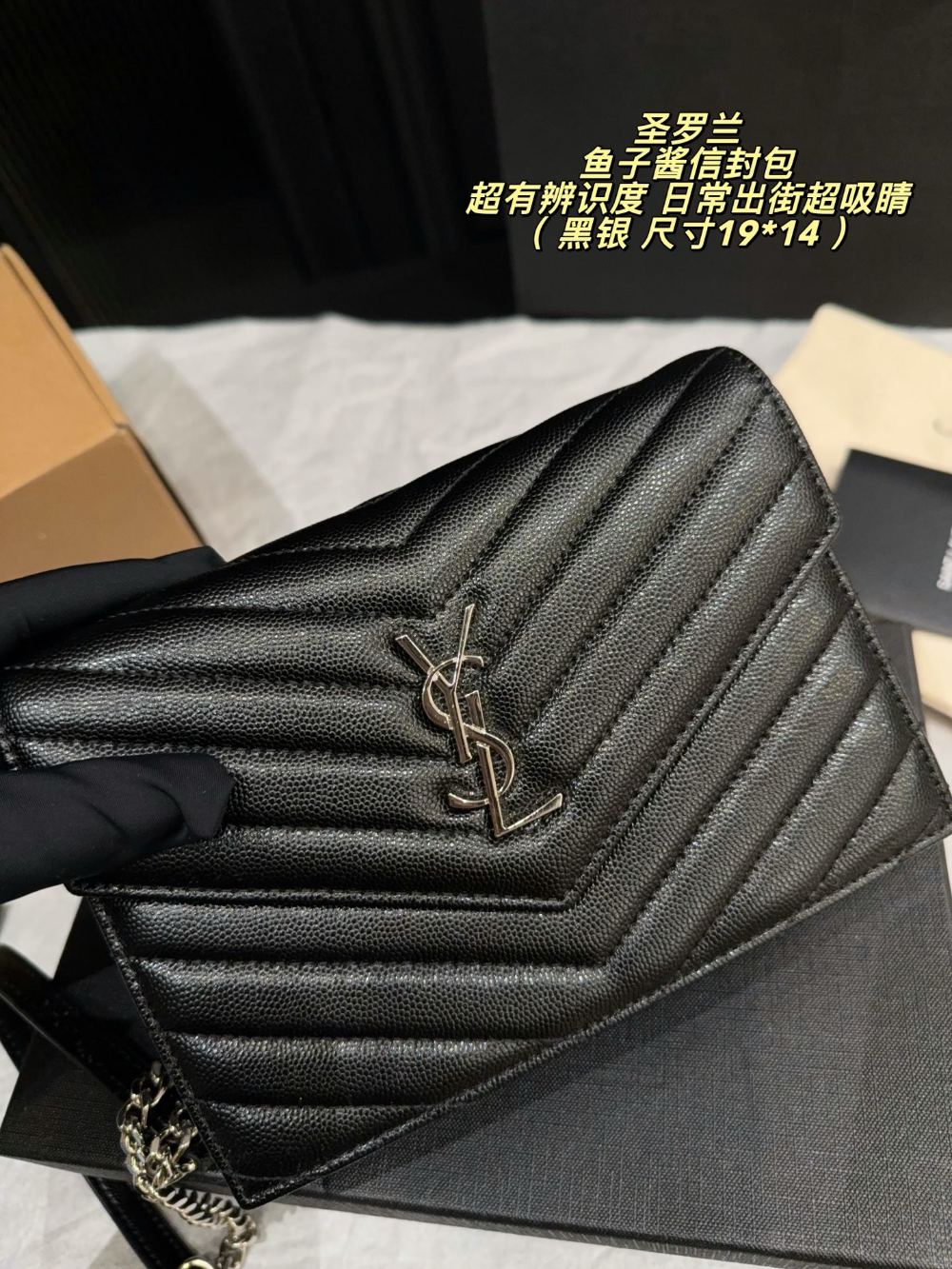 SEM11 New arrive fashion black bag for woman hands bag beautiful gift to choose gift 23*15cm