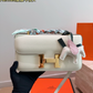 HEM109 New arrive fashion Black white brown blue green pink red khaki gray bag for woman hands bag beautiful gift to choose gift 27cm