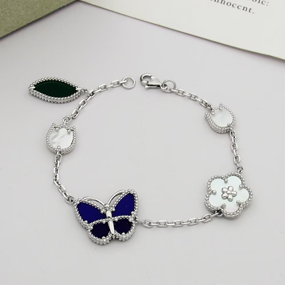 VEM34 New trendy and luxurious butterfly bracelet - Unique design with high-end style, versatile accessory for all occasions