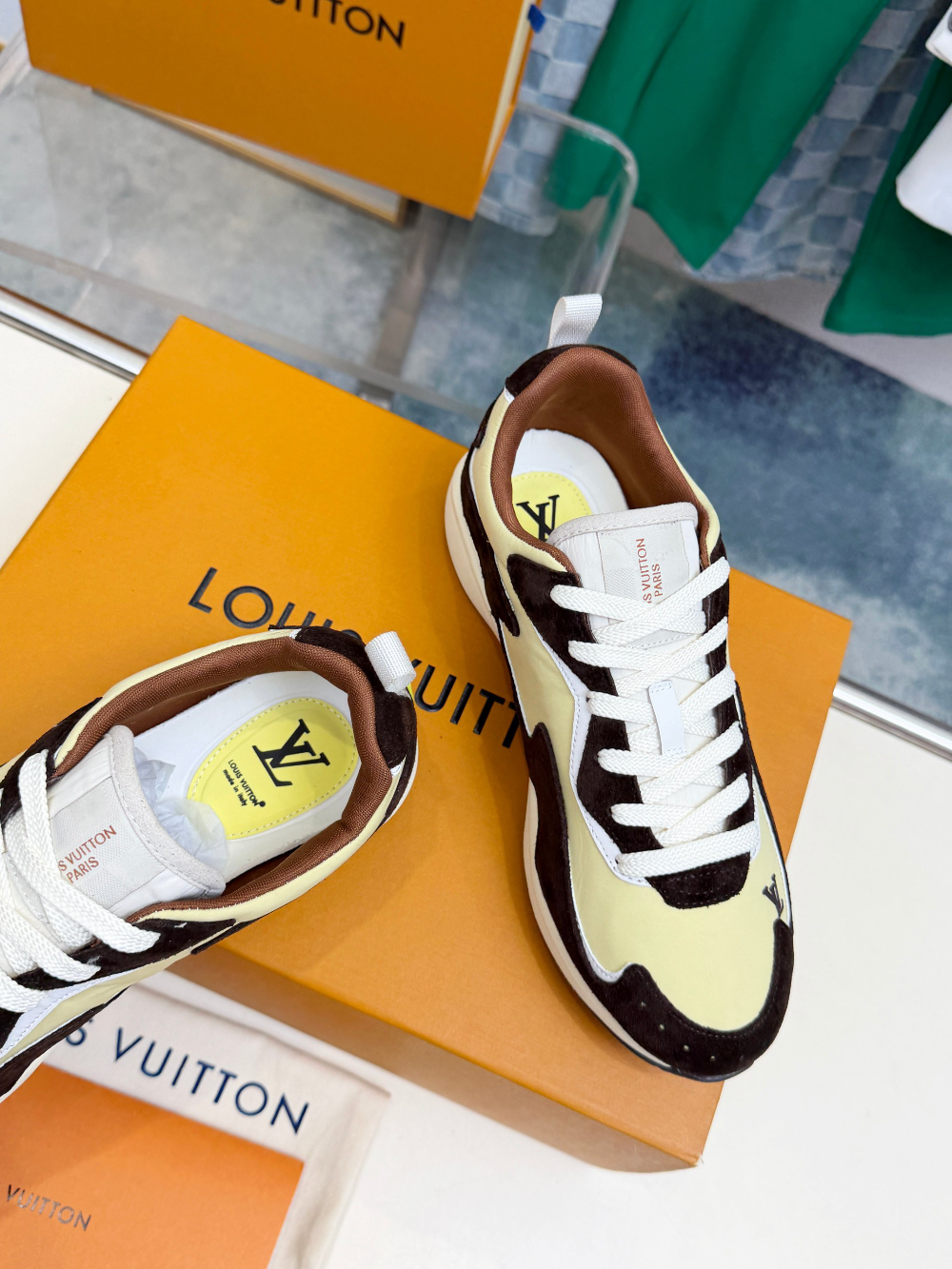 LEM551 New fashionable dark brown yellow women's shoes men's shoes available in various colors beautiful slippers excellent gift item size 39 to 46