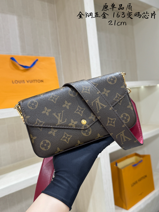 LEM541 New arrive fashion brown color bag for woman beautiful gift to choose 21*12CM