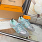 LEM381 Designer Shoes trainer women Sneakers shoes for women pink brown green color high quality size 35 to 41