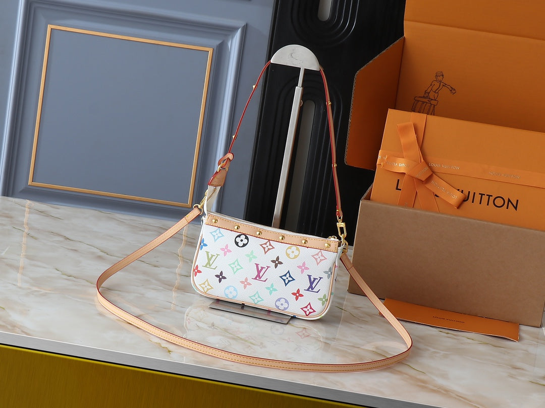 LEM248 Designer Bag Shoulder Bag Crossbody Bag Luxury Bag Purse Designer 2025 Texture Handbag Armpit New Mahjong Bag Temperament Fashion Clash Color Fashion Bag 22.0 x 13.0 x 4.0cm