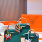 HEM138 New arrive fashion red peach red pink brown white dark green color bag for woman beautiful gift to choose 3 size