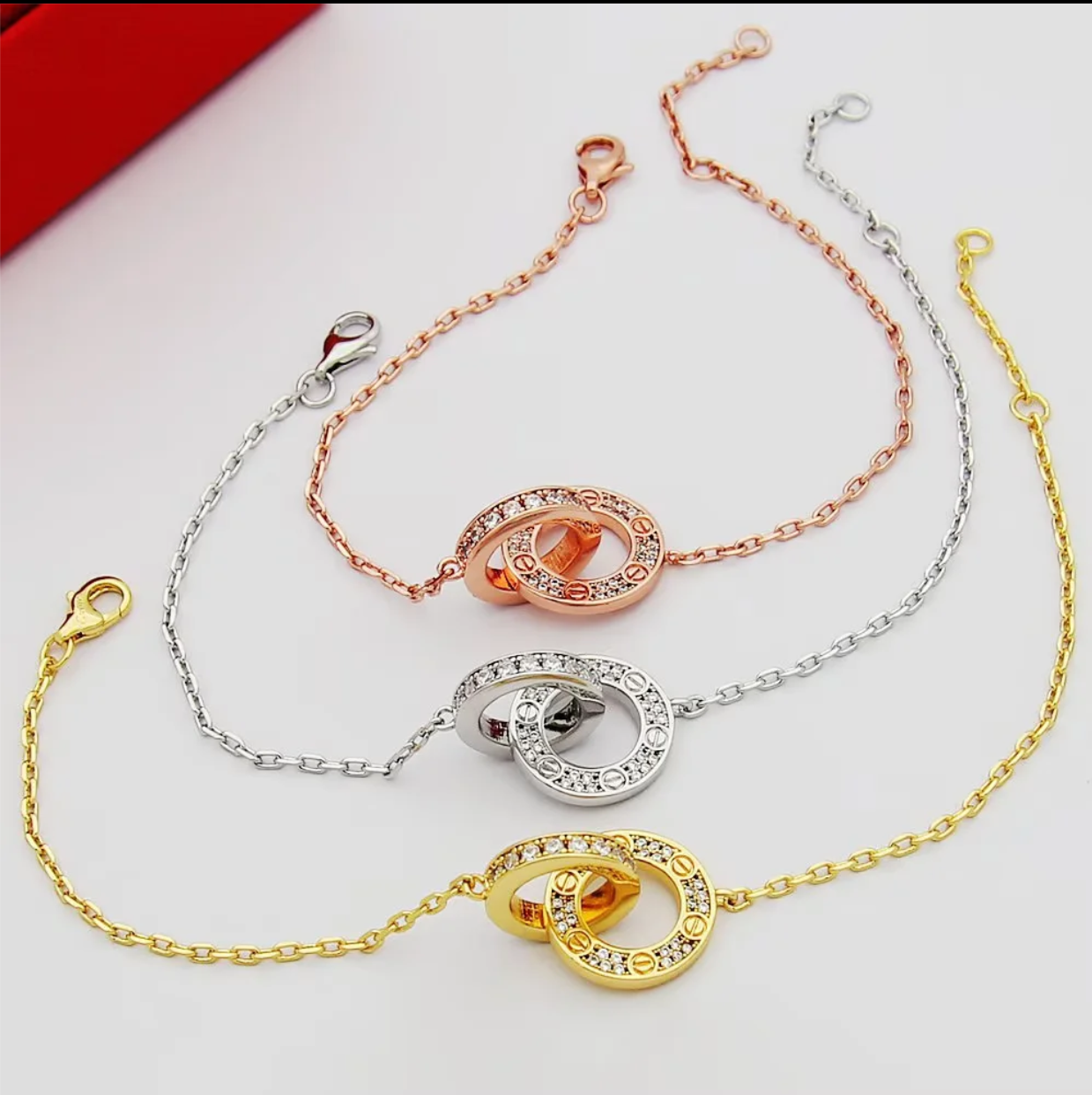 CREM208  New Arrive Fashion  Hot Sale Love Bangle Braclet for Woman Jewelry To Choose Gift