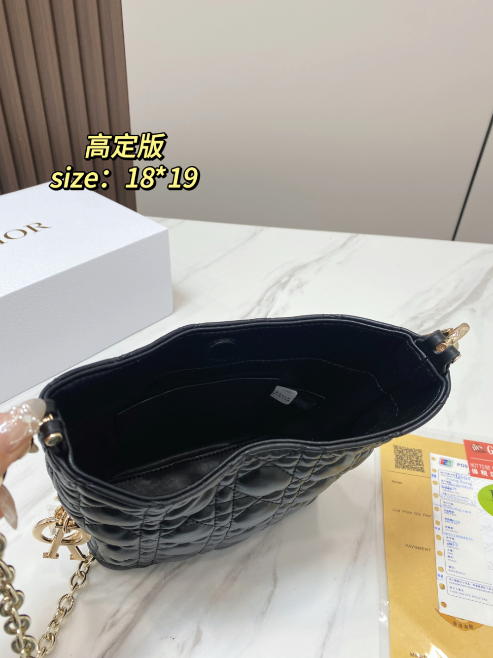 DEM360 New arrive fashion black white blue red khaki pink color bag for woman beautiful gift to choose 2 size