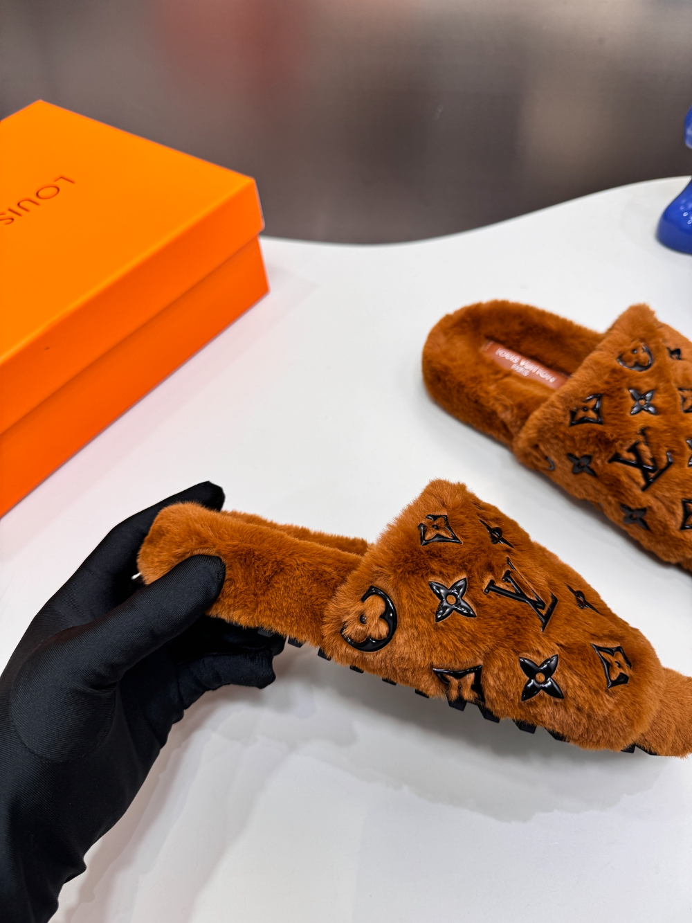 LEM579 Designer women slippers black white bown grey color sandals shoes for women high quality