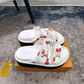 LEM501 New arrive fashion black white shose for woman beautiful Slippers gift to choose