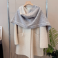 DEM331 new arrive  Hot sale black grey color fashion beautiful  scarf  for woman gift  to choose size 180*45cm