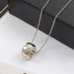 CEM233 New Arrive Fashion Diamond-patterned Necklace Necklce for Woman Titanium Steel Material Jewelry To Choose Gift
