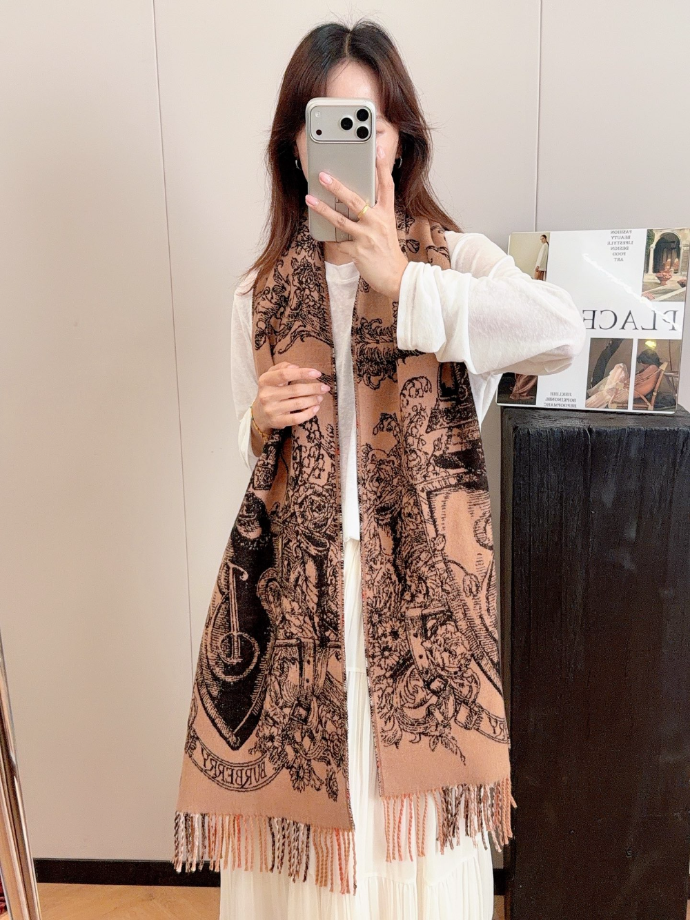 BR22 new arrive  Hot sale camel color fashion beautiful  scarf  for woman gift  to choose 50*210cm