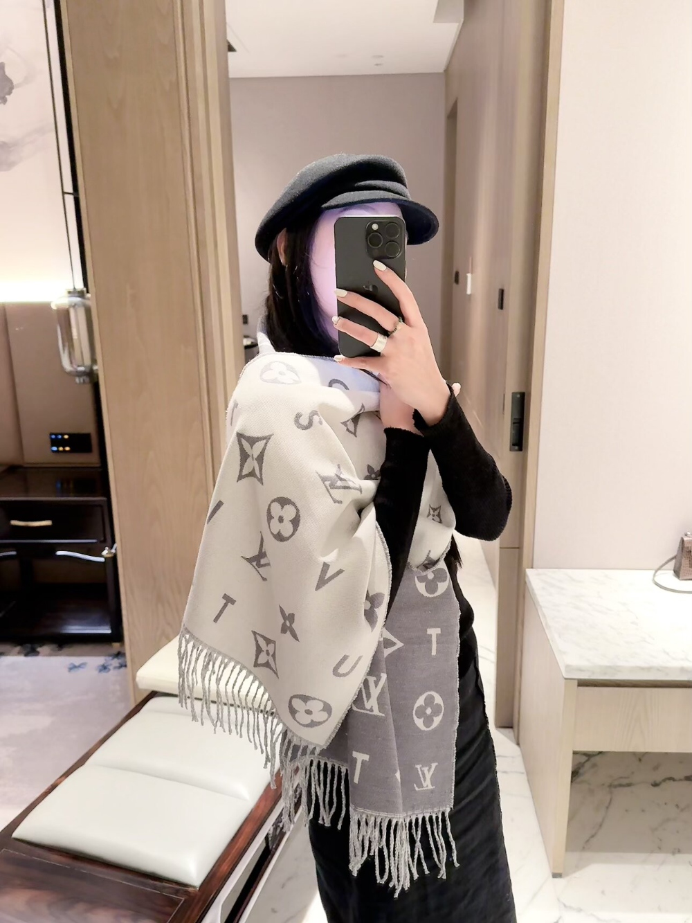 LEM545 new arrive  Hot sale black grey brown color fashion beautiful  scarf  for woman gift  to choose size 180*45cm