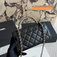 CEM393 New arrive fashion black white light blue silver khaki pink caramel color bag for woman beautiful gift to choose size 19*10cm