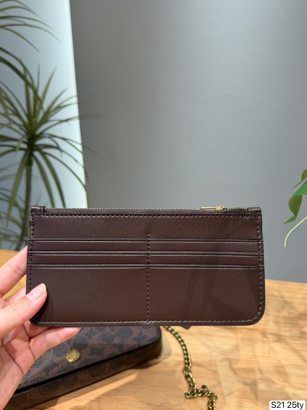 COEM14 New arrive fashion brown color bag for woman beautiful gift to choose size 21*12cm