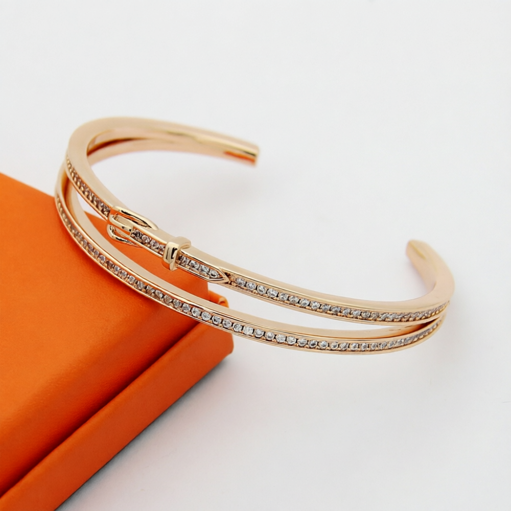 HEM111 Luxury Bracelet Classic Bracelet Designer for Women full of stones bracelet
