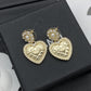 CEM212  New Arrive Fashion  Hot Sale  with Diamond Heart Earring  for Woman Jewelry To Choose Gift