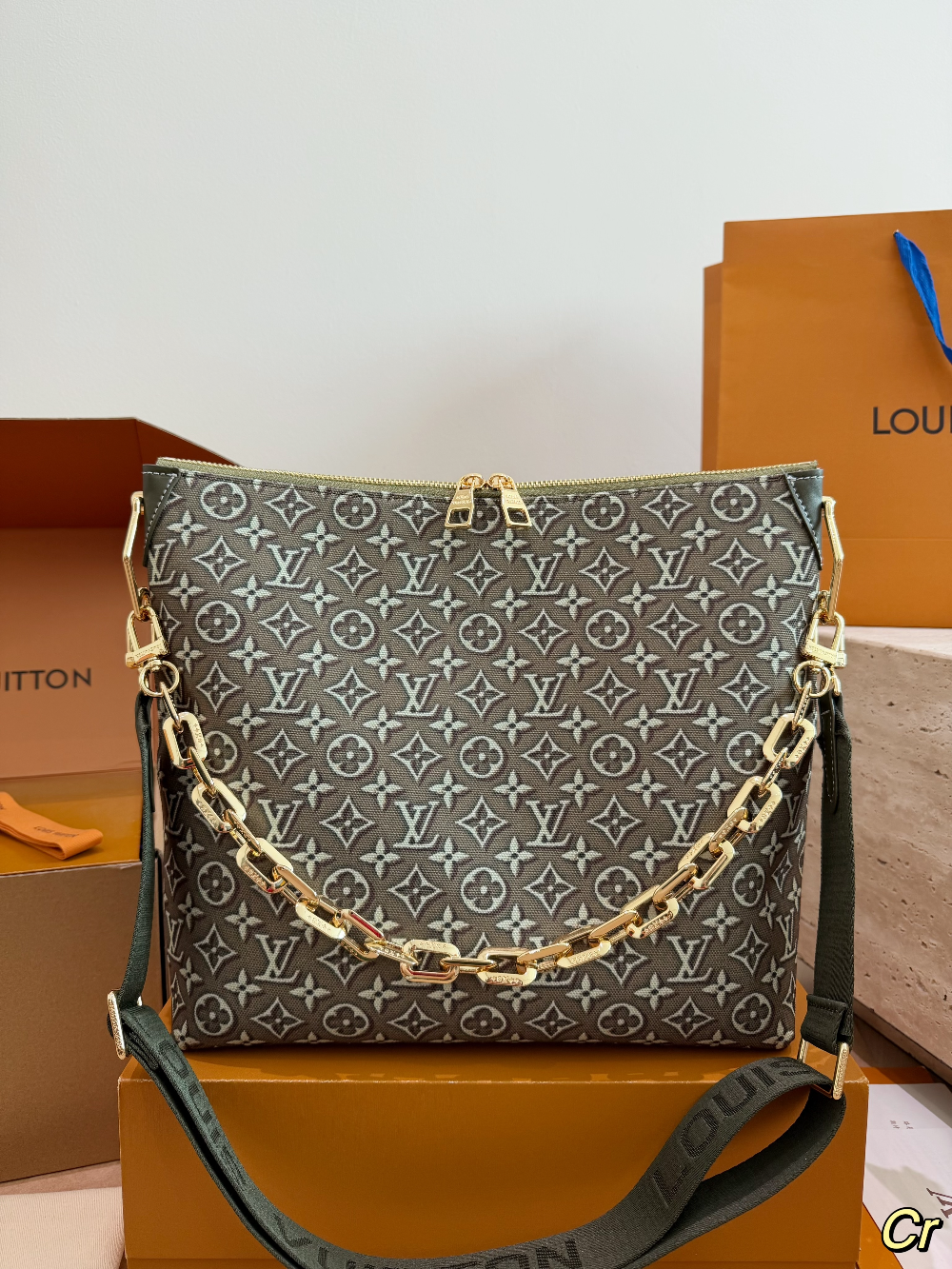 LEM594 New arrive fashion army green color bag for woman beautiful gift to choose