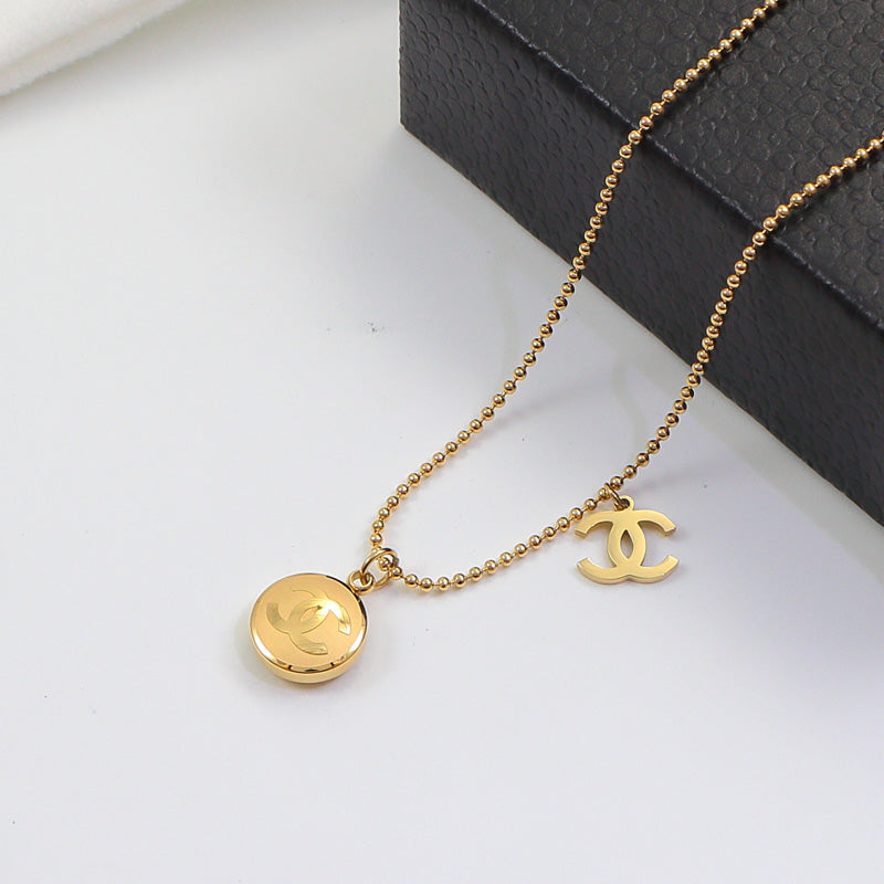 CEM255 New Arrive Gold Color Necklace Fashion Design  Necklace Charm for Women Jewelry