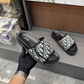 DEM317 New fashionable black and white women's shoes men's shoes available in various colors beautiful slippers excellent gift item