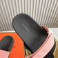 HEM101 Designer women Slippers sandals shoes for women mix color shoes high quality size 35 to 42
