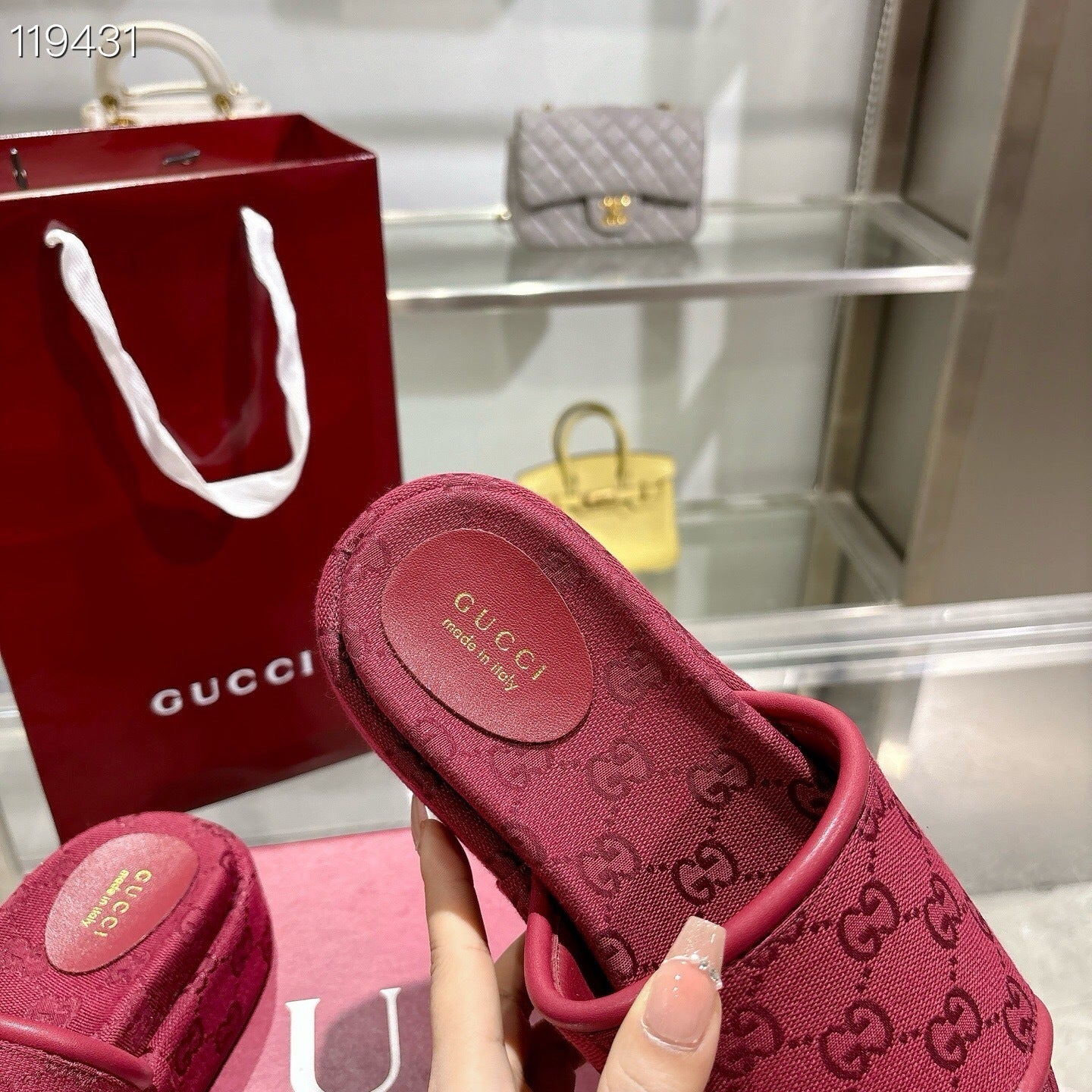 GEM144 Designer Shoes women Sandals for women pink black blue color shoes high quality size 35 to 41