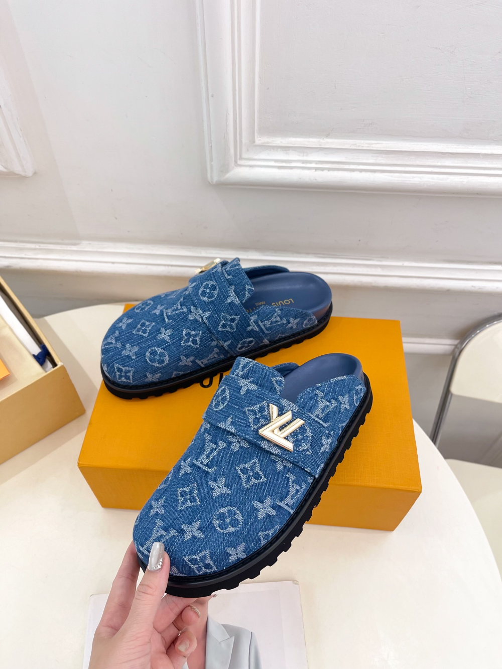 LEM451  Designer women Slippers sandals shoes for women high quality size 35 to 41