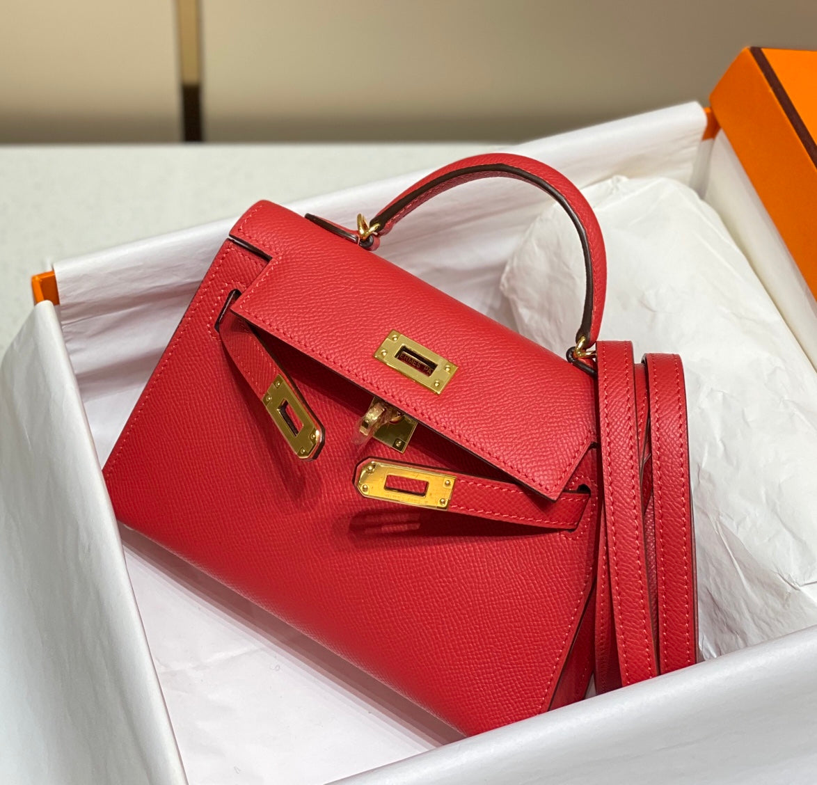 HEM94TOP Original Top-grade original single-layer leather New Genuine Leather Women's Crossbody Stewardess