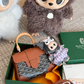 GOEM13 New arrive fashion brown deep blue green white red black grey orange color bag for woman beautiful gift to choose 30*38cm
