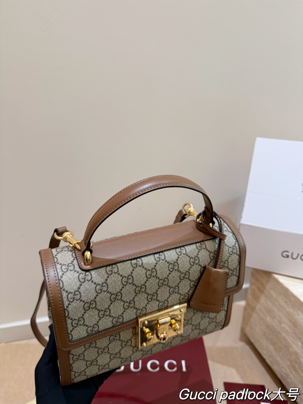 GEM176 New arrive fashion brown bag for woman hands bag beautiful gift to choose gift 2 siz
