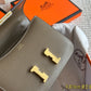 HEM66 Original Epsom Head H-Button Kangkang bag New Genuine Leather Women's Crossbody Stewardess 19*13cm