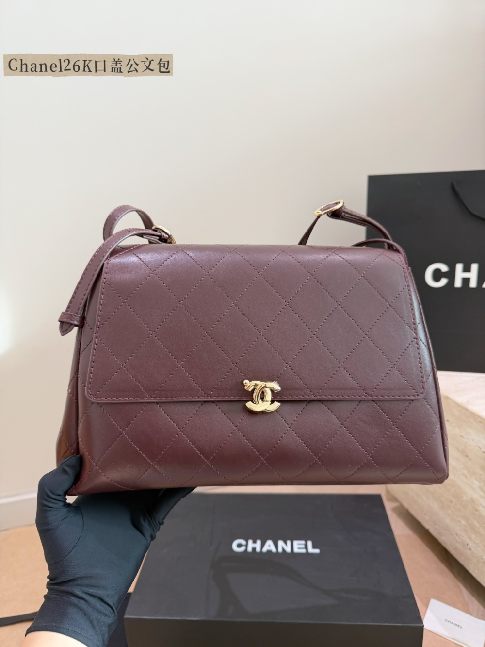 CEM491 New arrive fashion black red khaki green light caramel bag for woman hands bag beautiful gift to choose gift 31*19CM