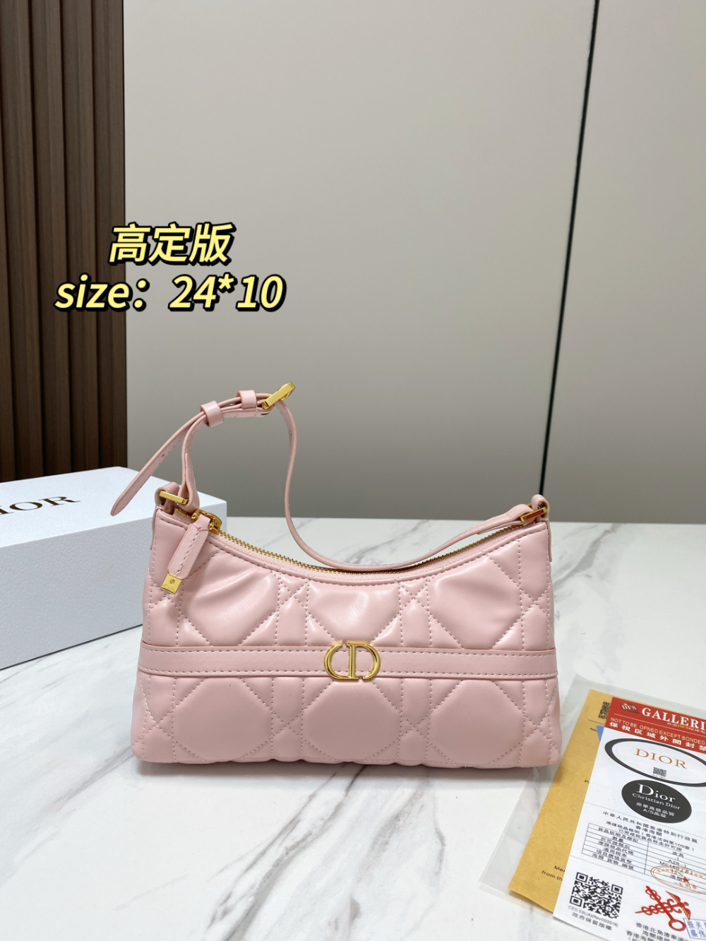 DEM359 New arrive fashion black white ceramel pink color bag for woman beautiful gift to choose size 24×10cm