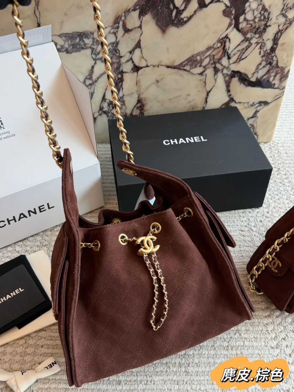 CEM327 New arrive fashion brown color bag for woman beautiful gift to choose gift size to choose 2 size