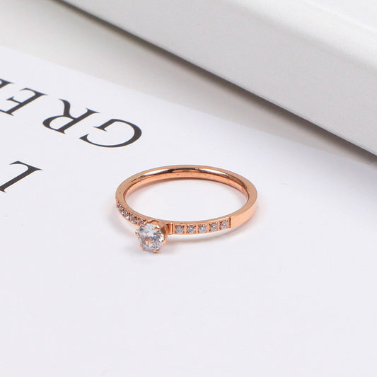 BEM35 Classic Ring Brand Designer Ring Diamond Wedding Gold Ring Women Ring Love Promise Jewelry