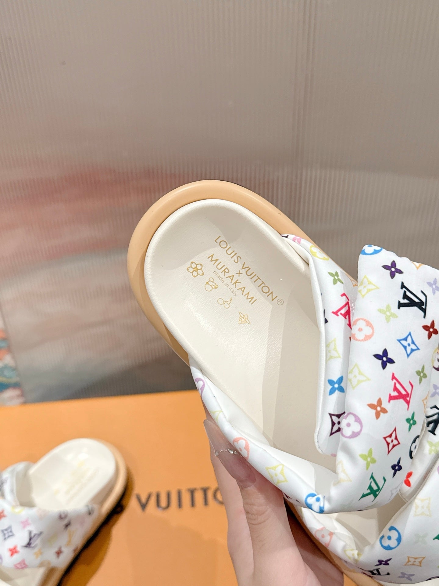 LEM453 Designer women Slippers sandals shoes for women mix color shoes high quality size 4.5cm