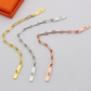 HEM113 New arrive fashion gold silver rose gold  bracelets for woman beautiful jewelry to choose gift