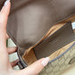 GEM148 New arrive fashion  brown color cute bag for woman man handbag Canvas tote bag size 20x14 cm