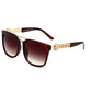 CAEM02 Designers Men Classic Brand Retro women Sunglasses  Eyewear Metal Frame Sun Glasses Woman glass lenses aviator sunglasses With box