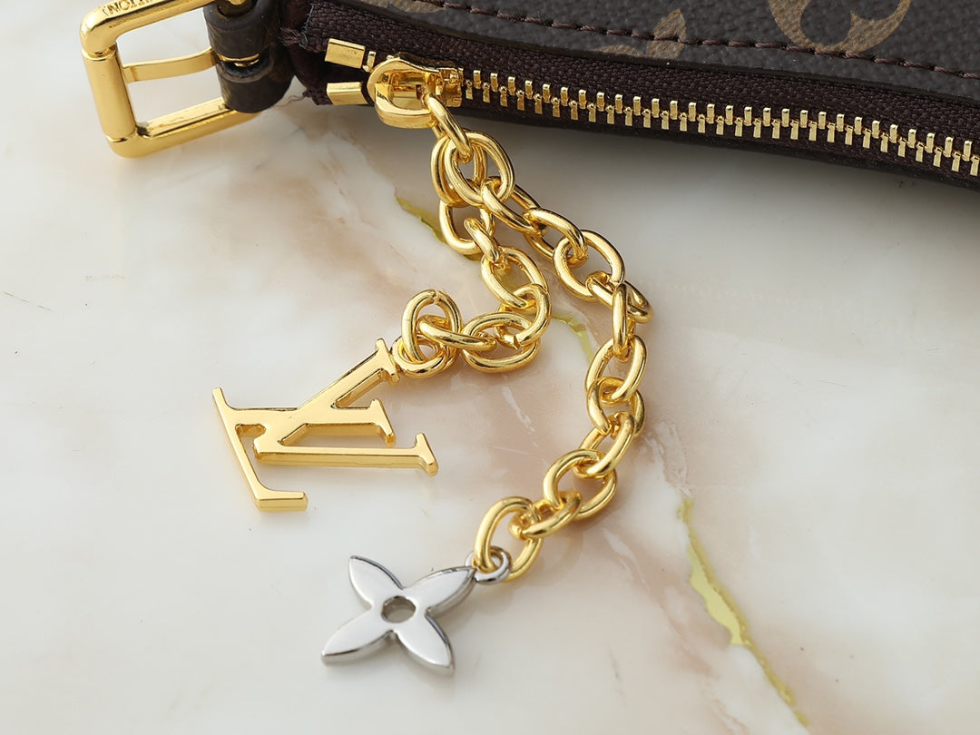 LEM300 Women Luxurys Designer Bag Crossbody Diane Baguette Classic Vintage Canvas Strap Flower Flap Embossed Letters Clutch Purse Shoulder Bags Tote Bag