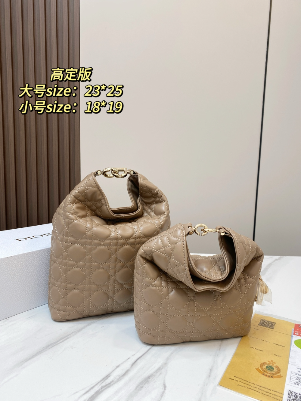 DEM360 New arrive fashion black white blue red khaki pink color bag for woman beautiful gift to choose 2 size