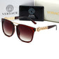CAEM02 Designers Men Classic Brand Retro women Sunglasses  Eyewear Metal Frame Sun Glasses Woman glass lenses aviator sunglasses With box