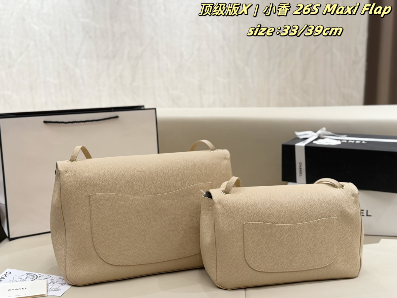 CEM299 New arrive fashion black khaki color bag for woman beautiful gift to choose gift 2 size