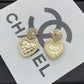 CEM212  New Arrive Fashion  Hot Sale  with Diamond Heart Earring  for Woman Jewelry To Choose Gift