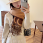 LOEM02 new arrive  Hot sale brown black khaki grey color fashion beautiful  scarf  for woman gift  to choose size 180*45cm