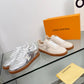 LEM380 Designer Shoes trainer women Sneakers shoes for women silver color high quality size 35 to 41